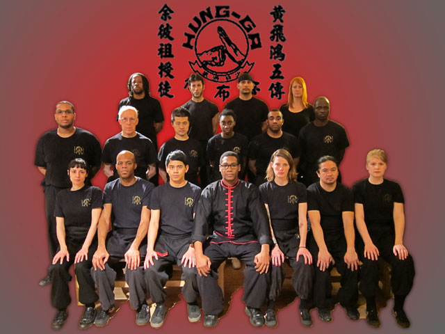 Sifu Lloyd D. Wright & his 2011 students